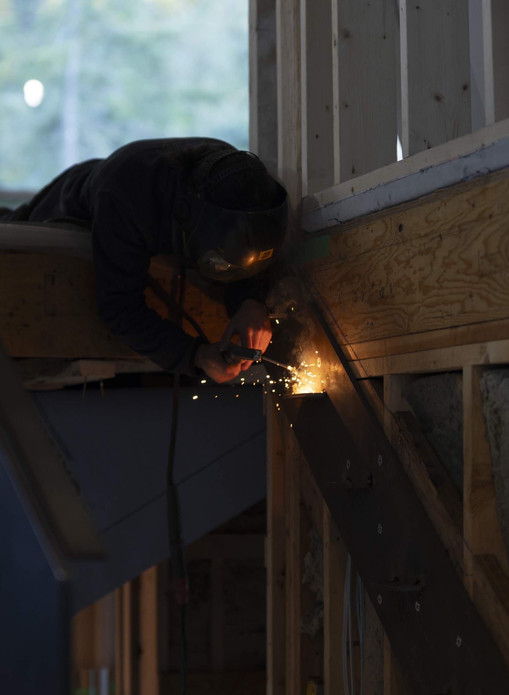 Broadwell Metal welding stairs