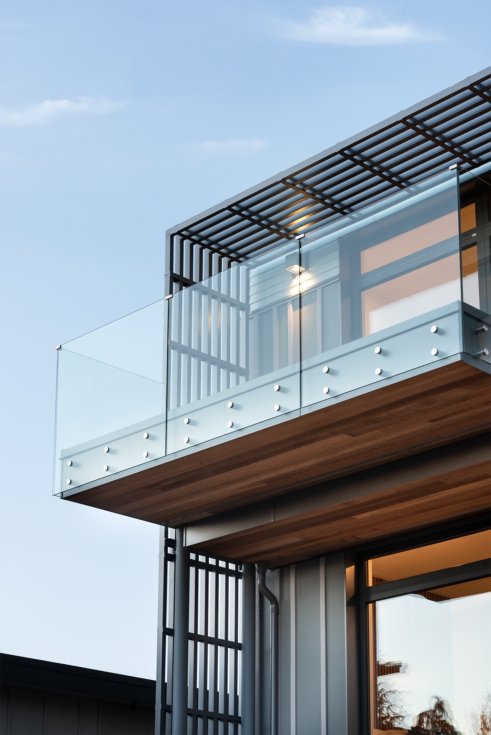 Broadwell Metal modern building exterior with metalwork